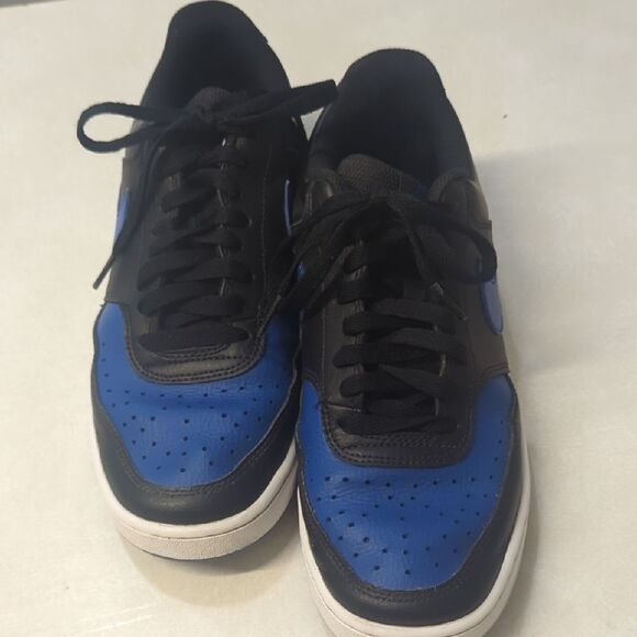 Nike Court Vision low 'Black Game Royal' sneakers - Picture 1 of 5
